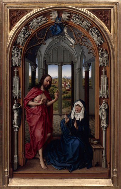 Der Altar Unserer Lieben Frau (Miraflores-Altar) von Rogier van der Weyden